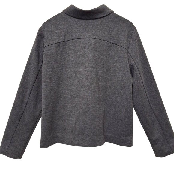 Ministry Of Supply Womens Fusion Chore Jacket Heathered Gray Sz 8 - Picture 3 of 10